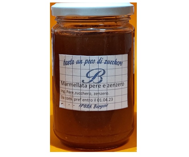 MARMELLATA DI PERE E ZENZERO